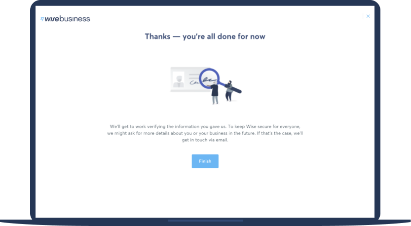 Faster and easier to open your account